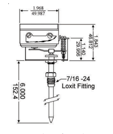boiler control side mount bracket
