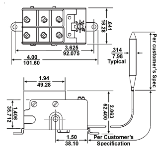 352 capillary switch specifications