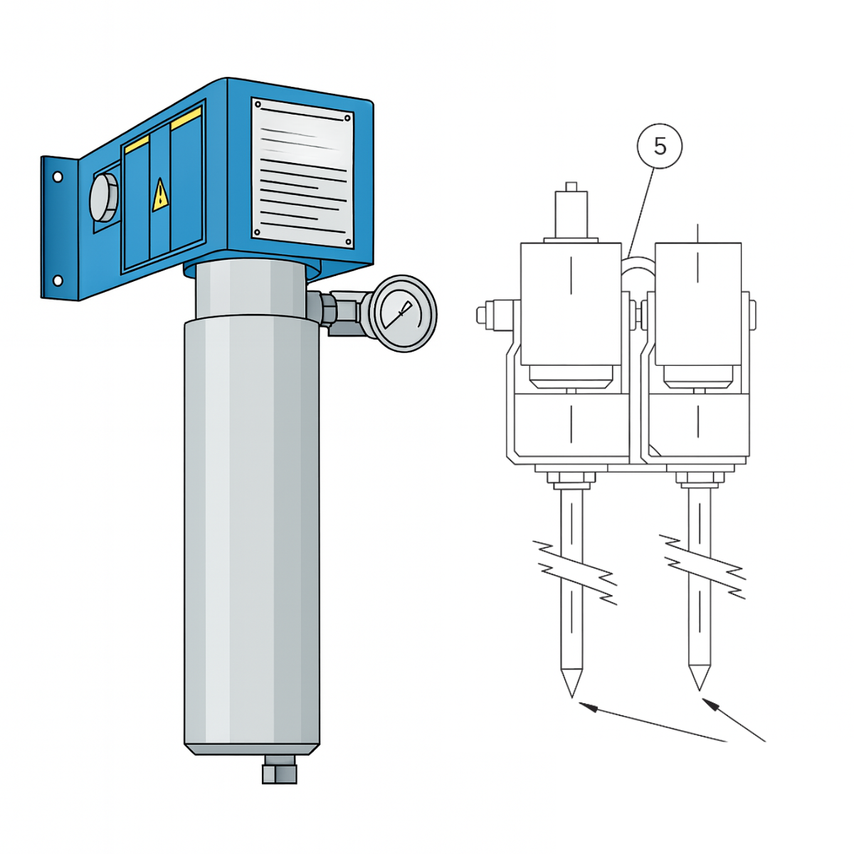 Bulb and Capillary Switches in Liquid Paint and Fluid Heaters